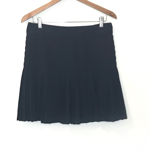 J.Crew Pleated Lattice Skirt in Navy - Picture 8 of 11